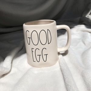Good egg/bad egg NEW Rae Dunn mug